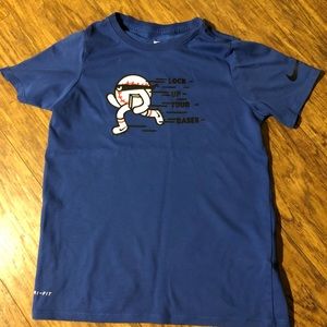 Nike boys baseball t shirt